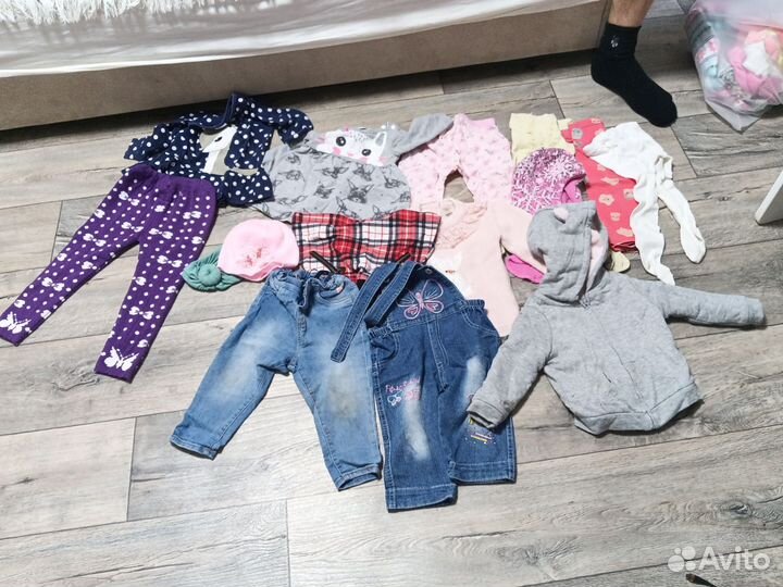 Детские вещи пакетом для девочки