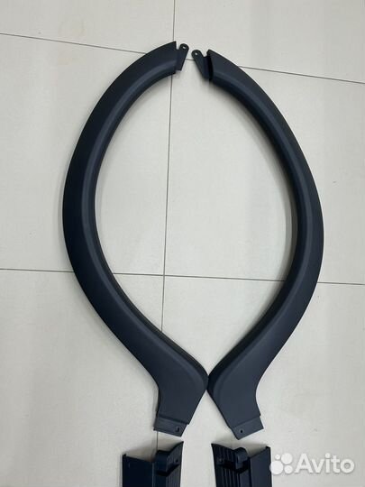 Накладки пластиковые на пороги Газель Фермер