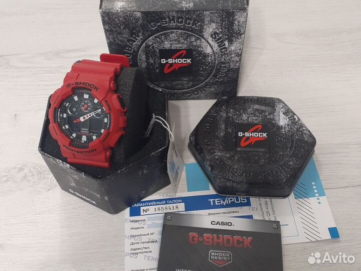 Часы casio g shock GA-100B-4ADR