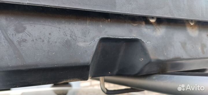 Автобокс на крышу вместе с багажником