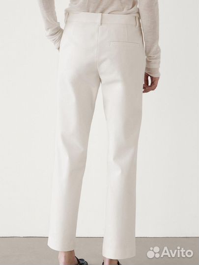 Брюки прямого кроя Massimo dutti