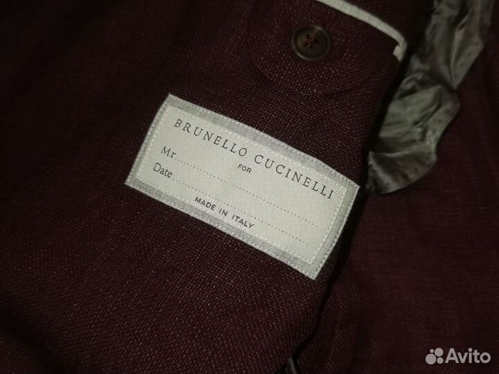 Пиджак Brunello Cucinelli 52 размер. Италия