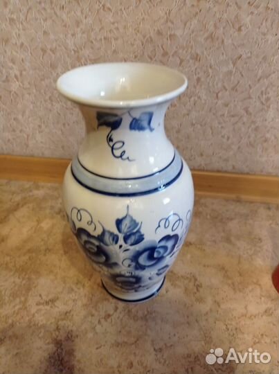 Ваза, гжель, времен СССР