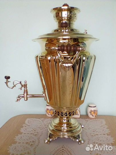 Самовар царский на дровах