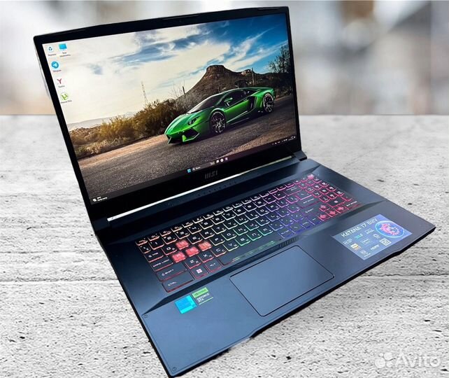 Гарантия-Чек Новый Мощный 17.3 Msi Katana