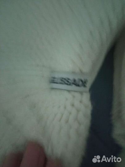 Комплект шапка и митенки