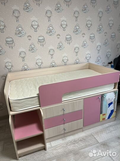 Детская кровать чердак от 3 лет