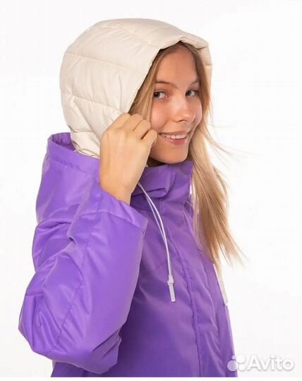 Парка для девочки 134 140