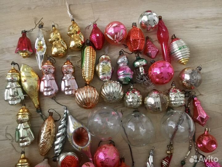 Елочные игрушки СССР