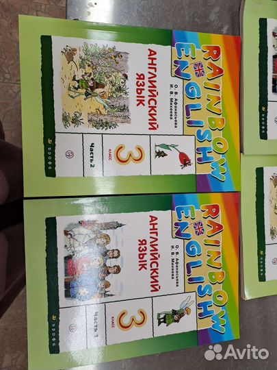 Учебники rainbow english