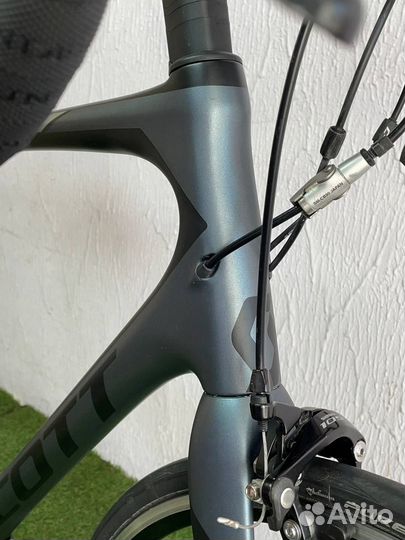 Carbon шоссе Scott Solace 20 Shimano 105 8,3кг XL