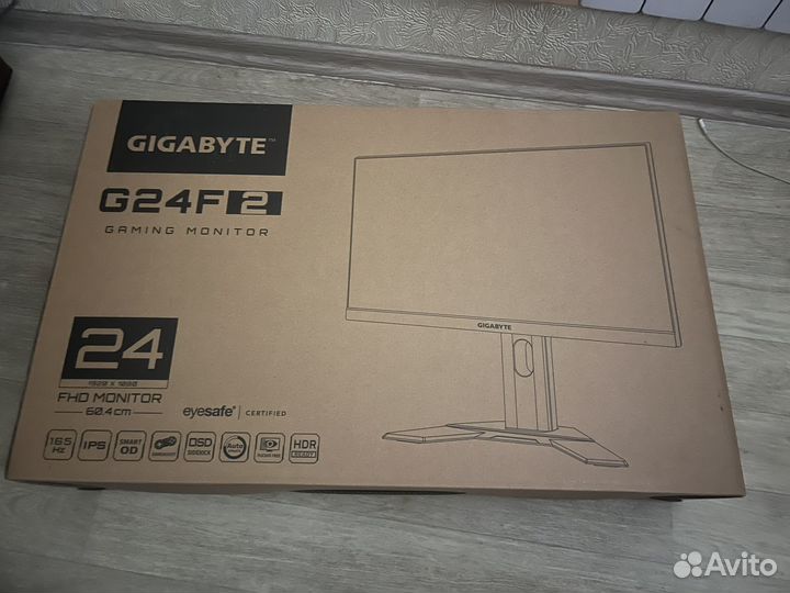 Монитор gigabyte G24F2 180гц 1мс