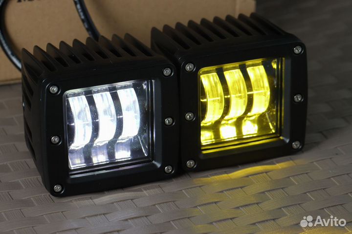 Sal-man Fog Light Universal 3 Lens 50W 2 Цвета