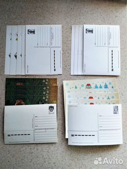 Открытки СССР Зарубин, Четвериков, Папулин и др(5)