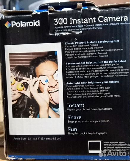 Polaroid 300 Instant Camera (новый в упаковке)