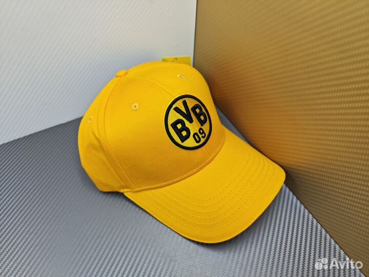 Бейсболка мужская Borussia Dortmund жёлтая