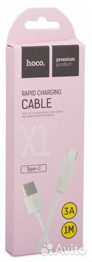 Кабель hoco X1 USB-Type-C 3A1m