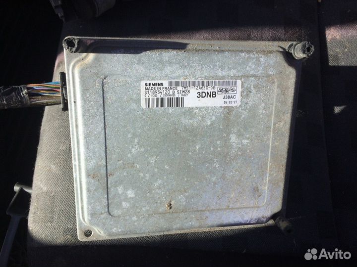 Эбу блок управления двигателя Ford Focus 2 1.6