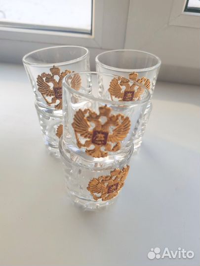 Рюмки новые набор 6шт