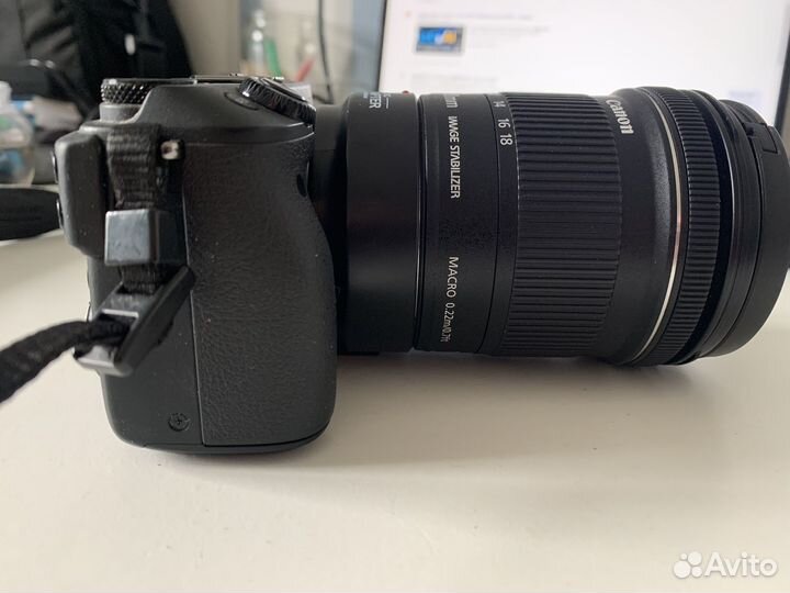 Canon eos m3 + переходник