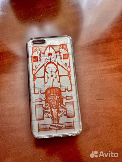 Чехол силиконовый на iPhonе 6