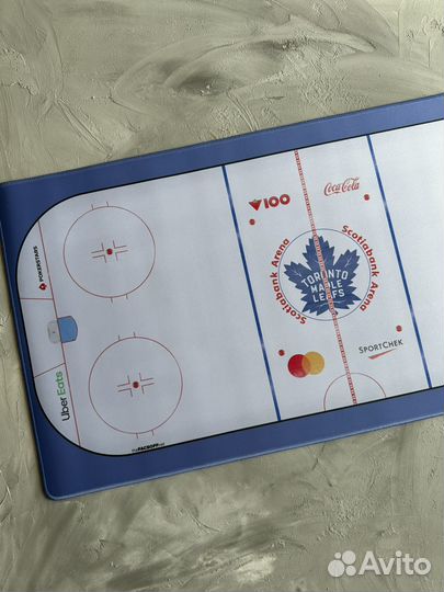 Коврик для мыши Toronto Maple Leafs NHL синий