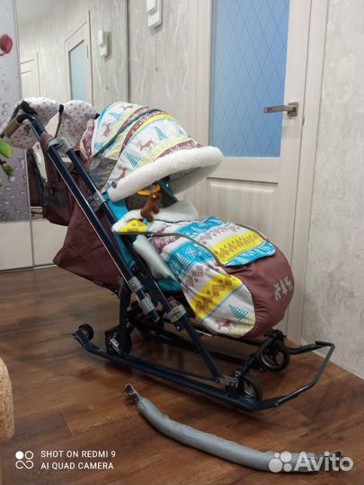 Санки коляска ника 7 7