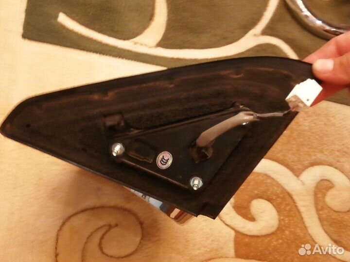 Левое зеркало toyota land cruiser prado