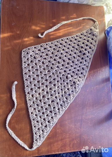 Косынка вязаная