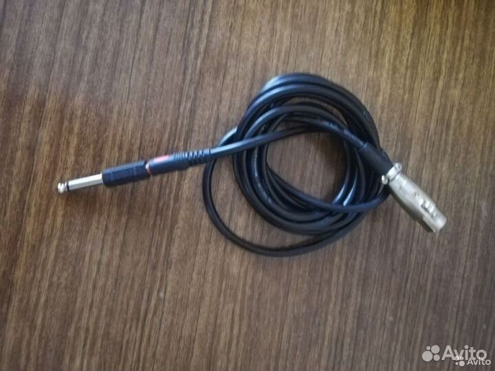 Кабель микрофонный XLR - mini jack (Jack)