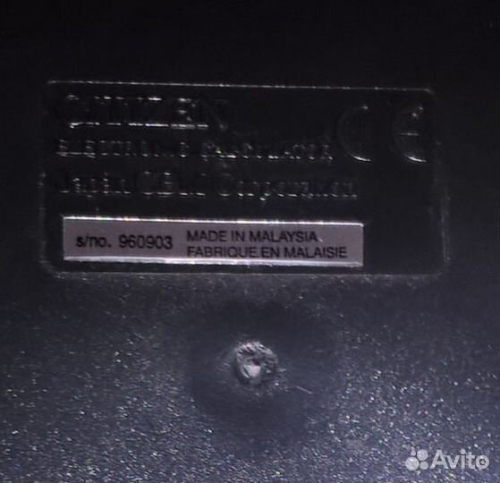 Калькулятор Citizen 12 цифр безбатареечный