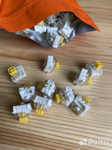 Свичи Novelkeys X Kailh BOX Heavy Dark Yellow купить в Москве ...