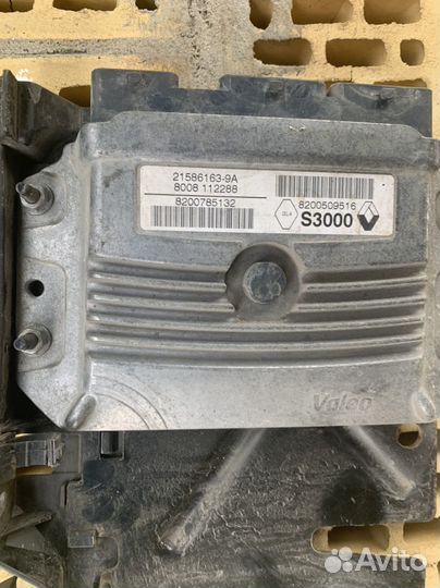 Эбу renault megane 2