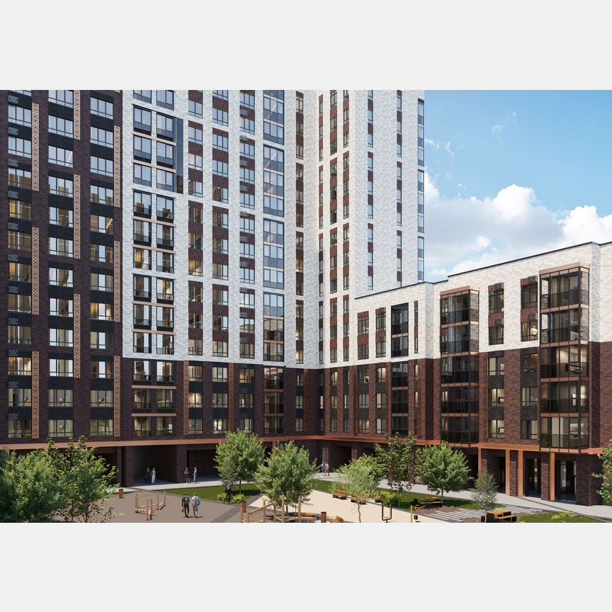 1-к. квартира, 49,9 м², 5/16 эт.