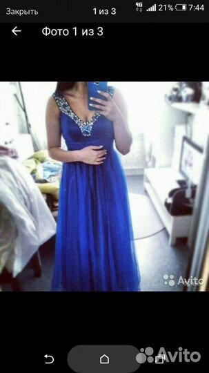 Платье вечернее, на выпускной, нарядное