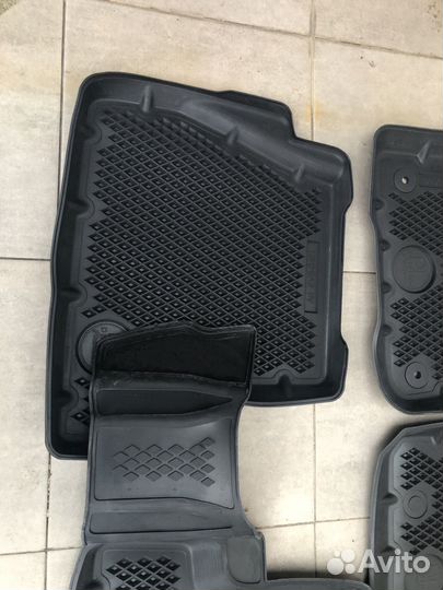 Коврики эва с бортами 3D Delform Ford Focus 3