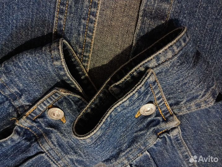 Джинсовая рубашка levis мужская 52