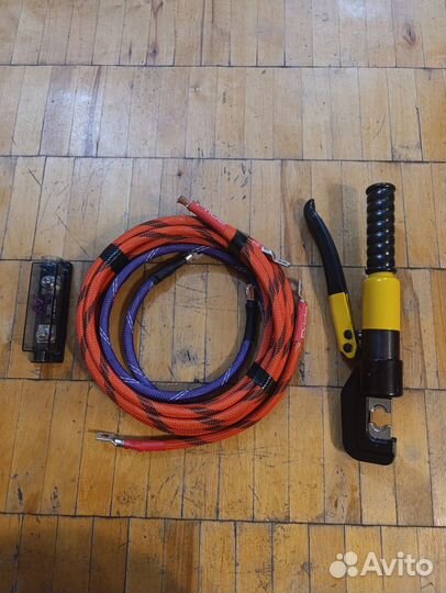 Обжим проводов для автозвука