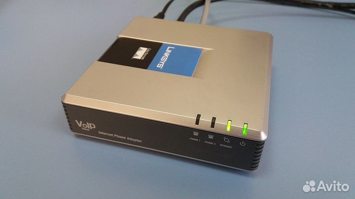 Адаптер для VoIP-телефонии Linksys PAP2T