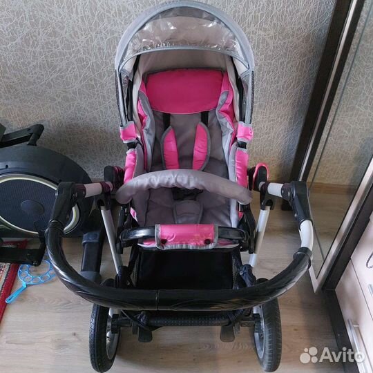 Коляска 2 в 1 Happych Aviator