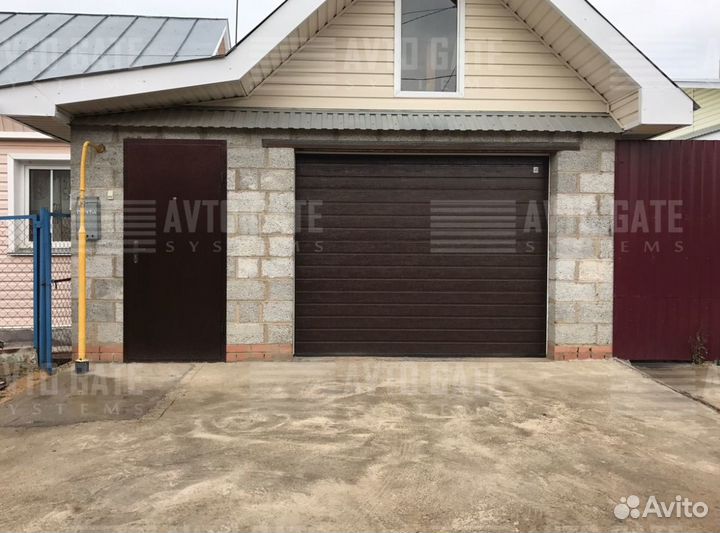 Секционные ворота гаражные