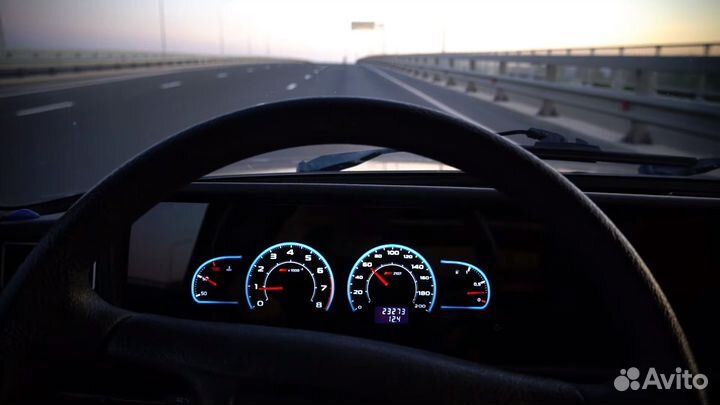 Приборная панель с орг стеклом ваз 2107