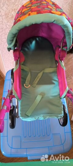 Коляска для кукол 3в1