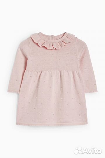 Вязаное платье детское hm ca 56, 68, 74