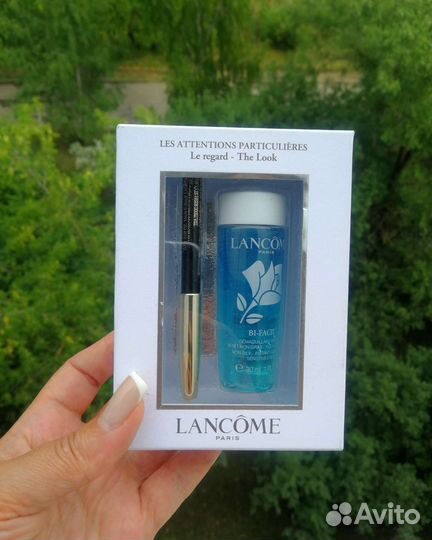 Lancome смывка для глаз 30 мл+ карандаш для глаз