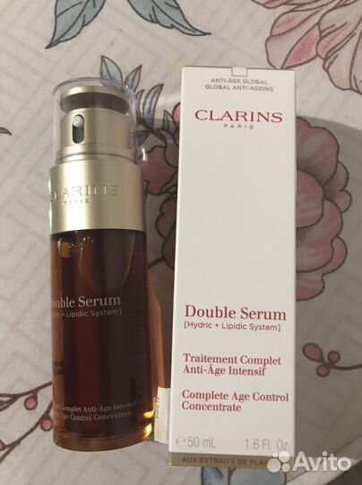 Омолаживающая сыворотка clarins