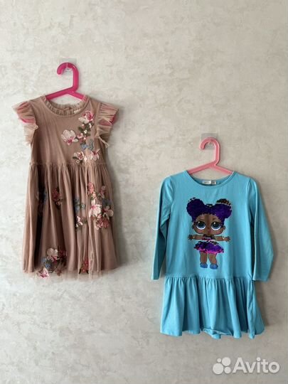 Детские вещи пакетом на девочку 104 110