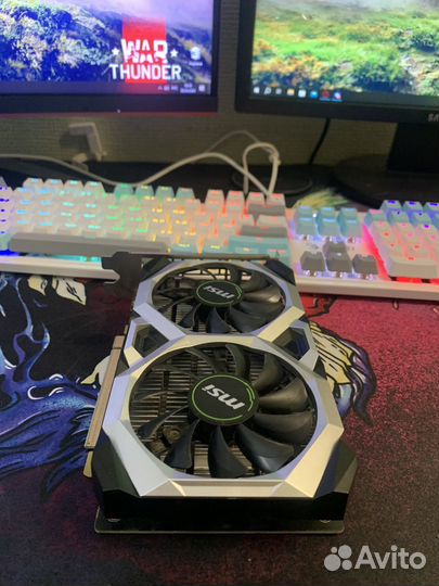 Видеокарта GeForce GTX 1650 ventus XS 4G