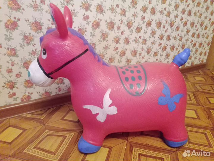 Игрушка ослик -прыгун