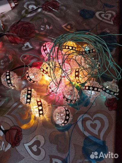 Елочная гирлянда СССР